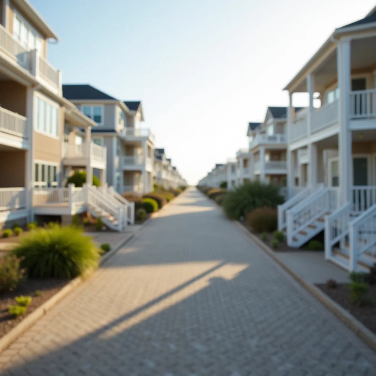 Residential architecture and roofing in Bethany Beach Delaware