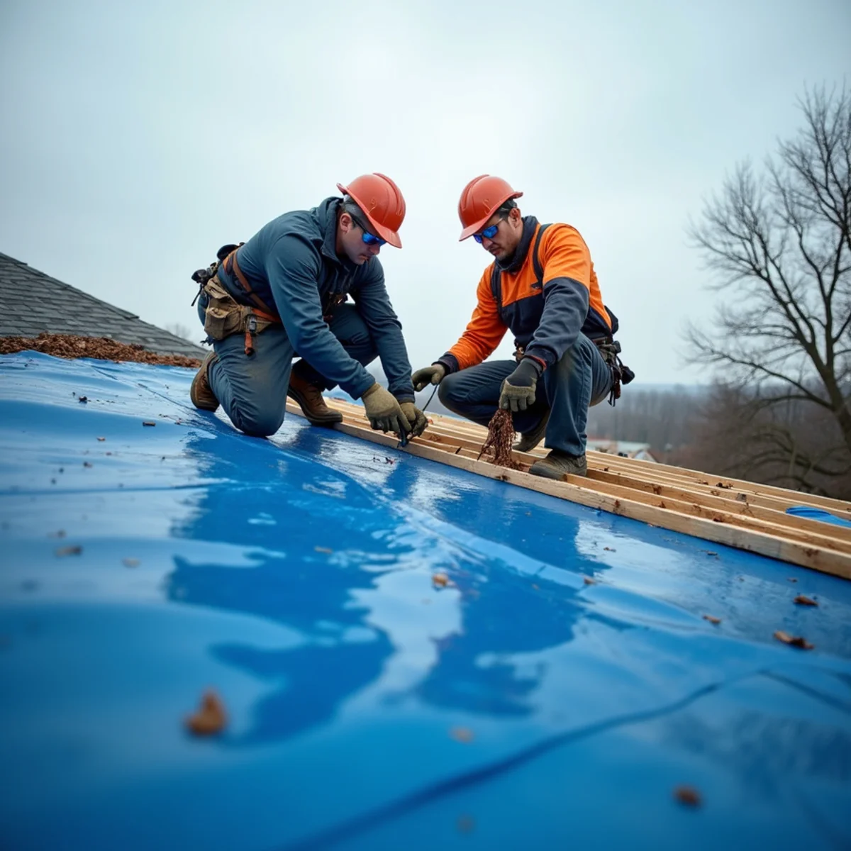 24/7 Emergency Roof Tarping in Dover Delaware