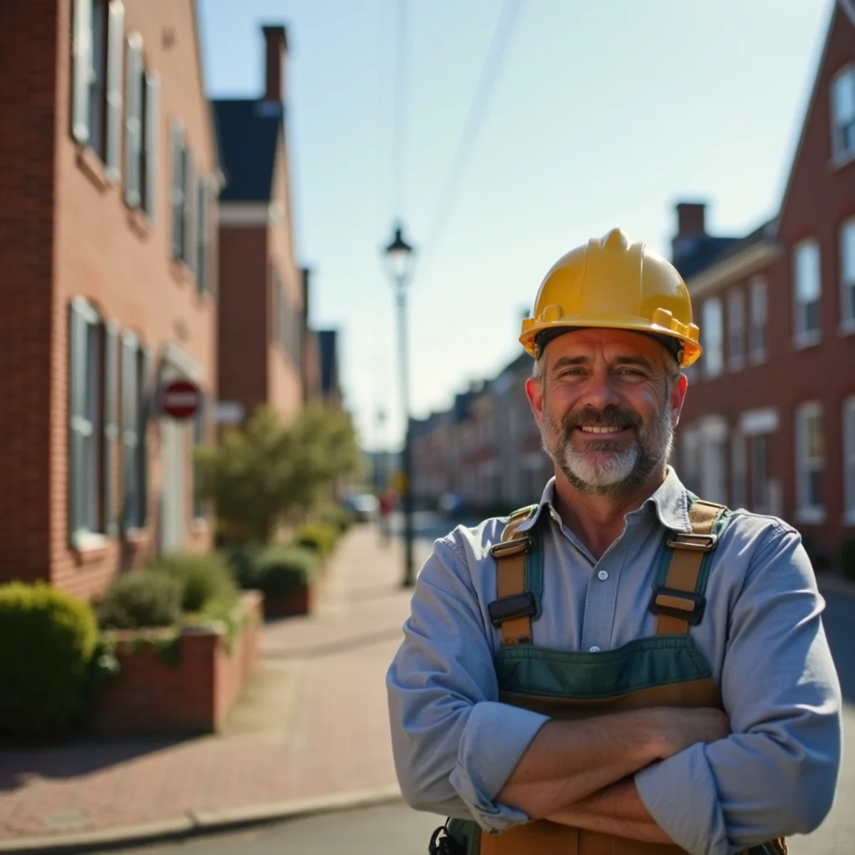 Residential architecture and roofing in New Castle Delaware