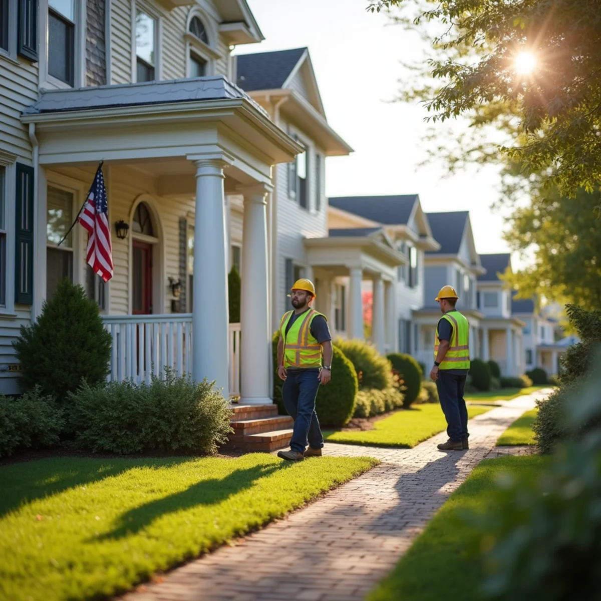 Residential architecture and roofing in Odessa Delaware