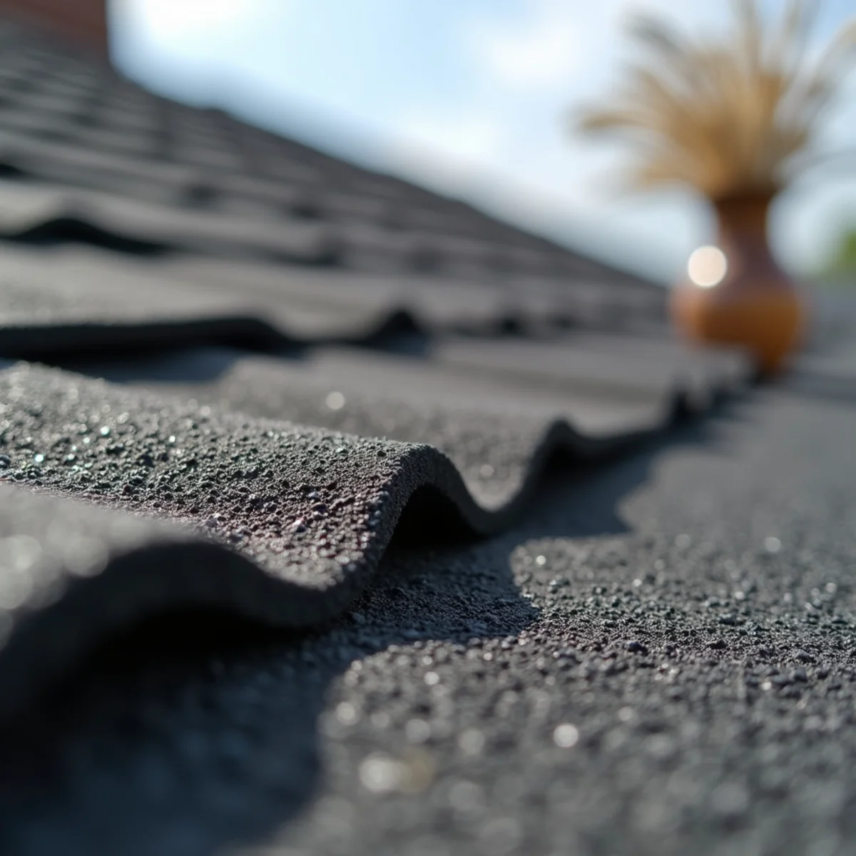 Curling or Cupping Tab Edges on Delaware roof