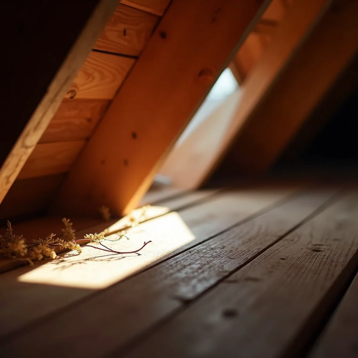Daylight Visible Through Attic Boards on Delaware roof