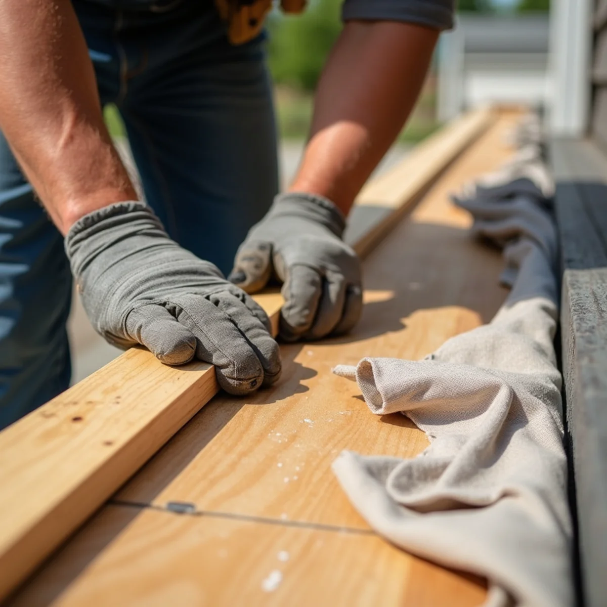 Fallen Tree & Branch Roof Repair technicians at work on Dover Delaware home